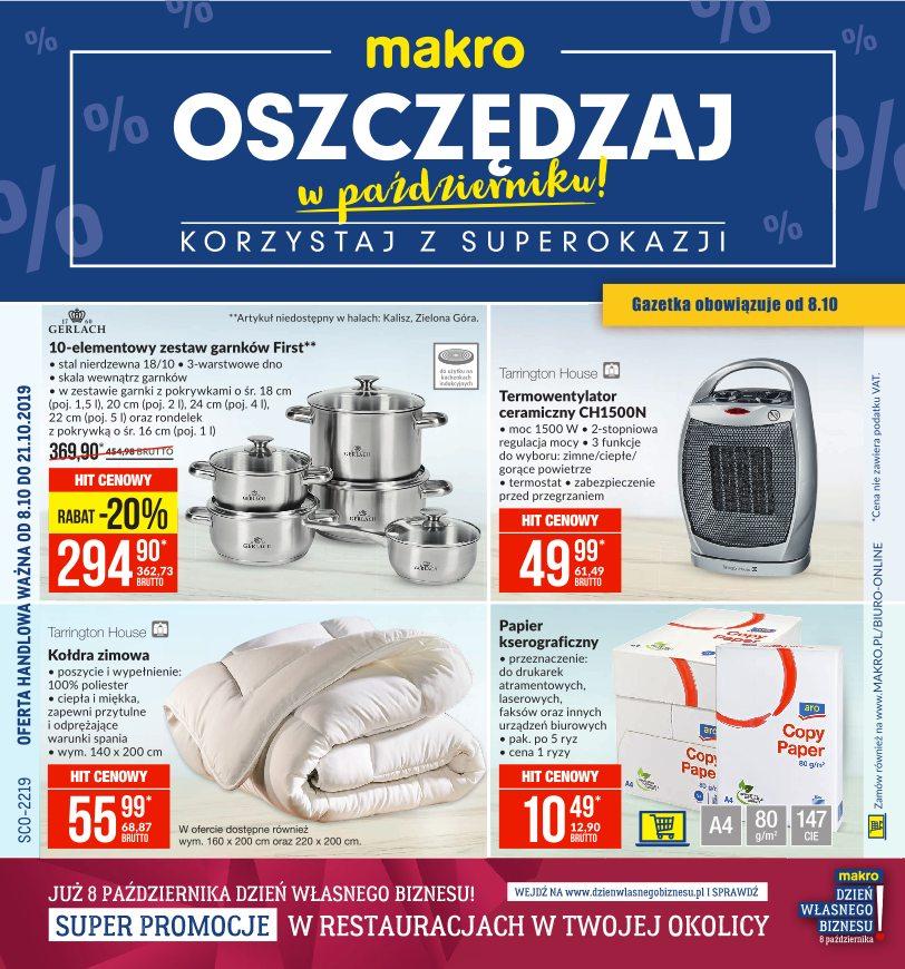 Gazetka promocyjna MAKRO str. 1