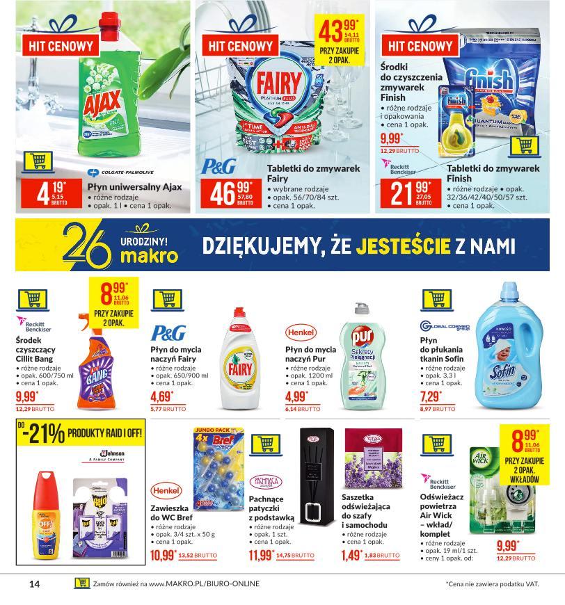 Gazetka promocyjna MAKRO str. 14