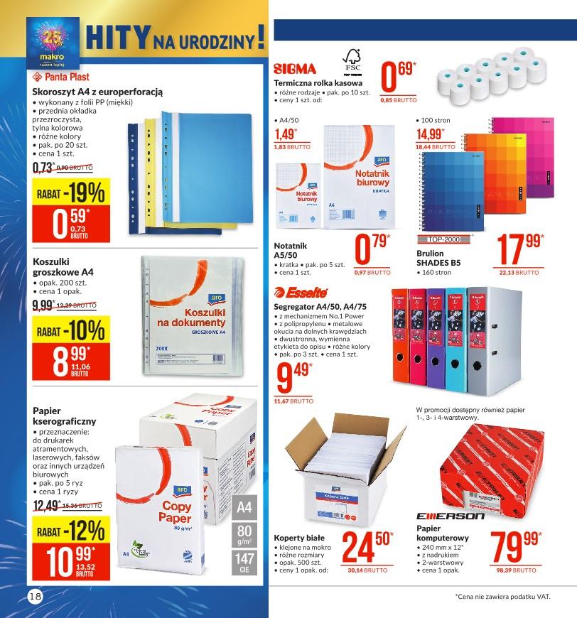 Gazetka promocyjna MAKRO str. 18