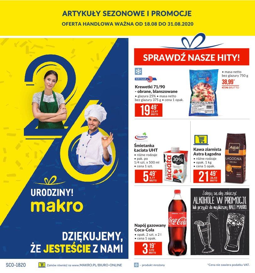 Gazetka promocyjna MAKRO str. 1
