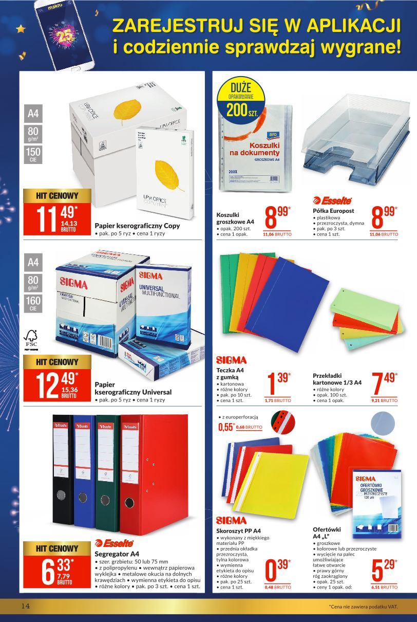 Gazetka promocyjna MAKRO str. 14