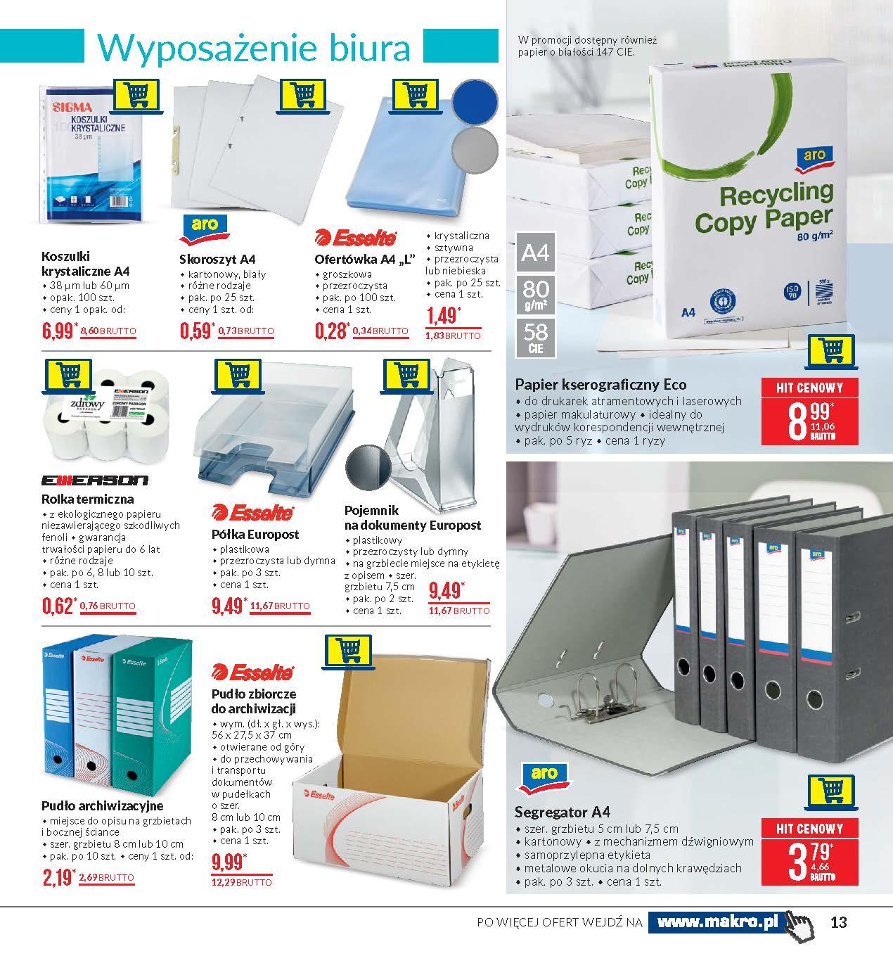 Gazetka promocyjna MAKRO str. 13