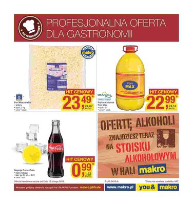 Oferta gastronomiczna