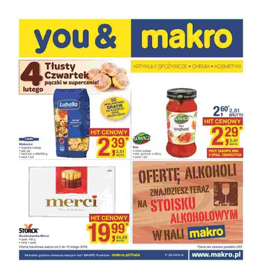 Artykuły spożywcze, chemia, kosmetyki