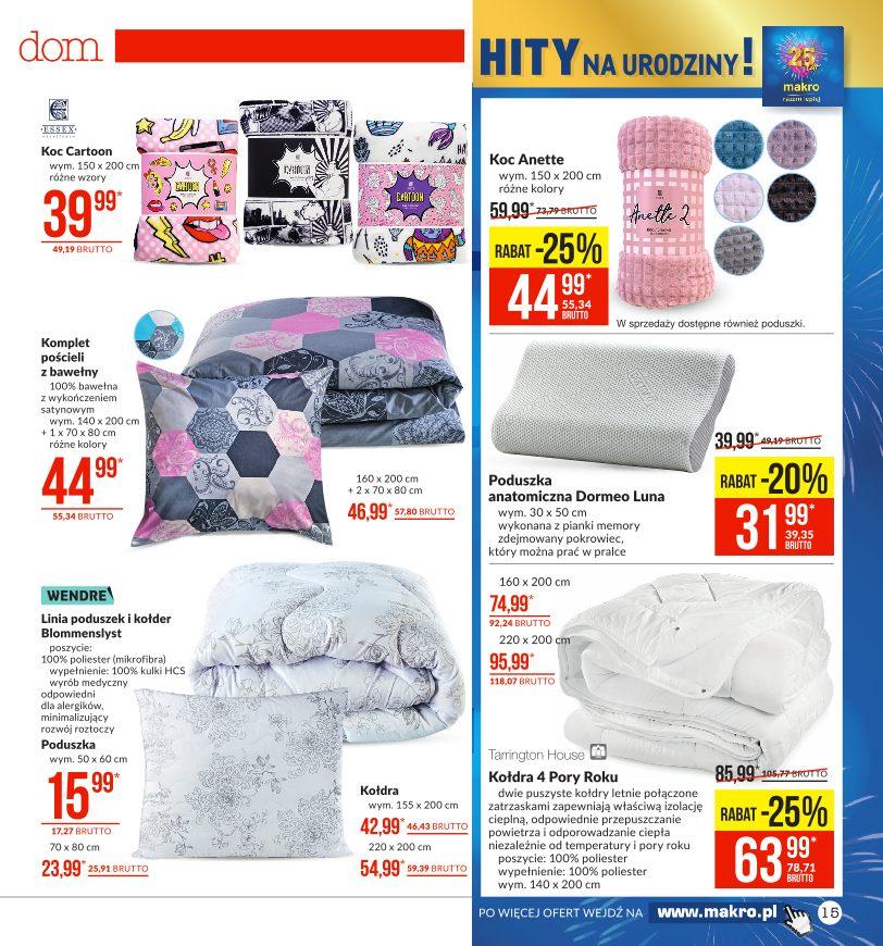 Gazetka promocyjna MAKRO str. 15