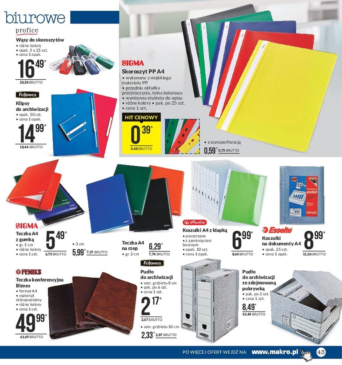 Gazetka promocyjna MAKRO str. 43