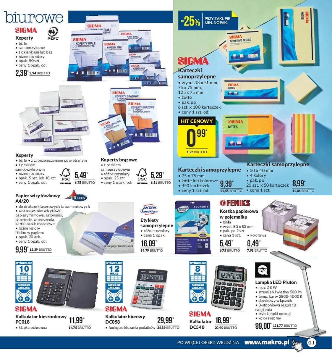 Gazetka promocyjna MAKRO str. 41