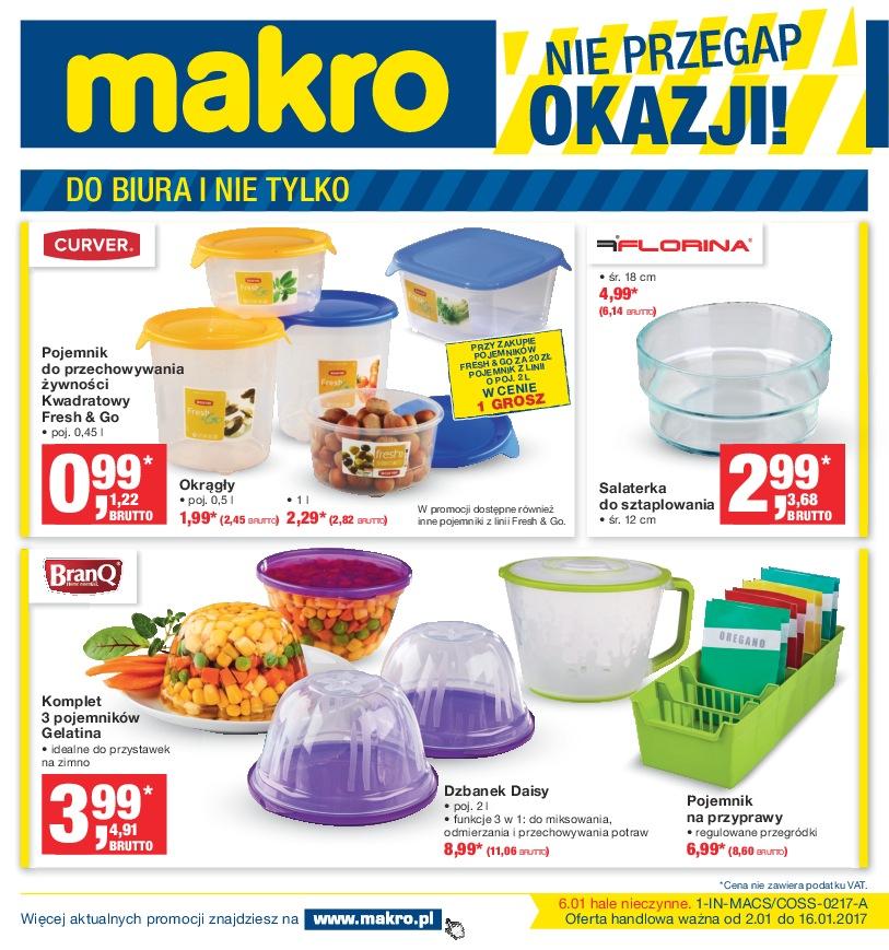 Gazetka promocyjna MAKRO str. 1