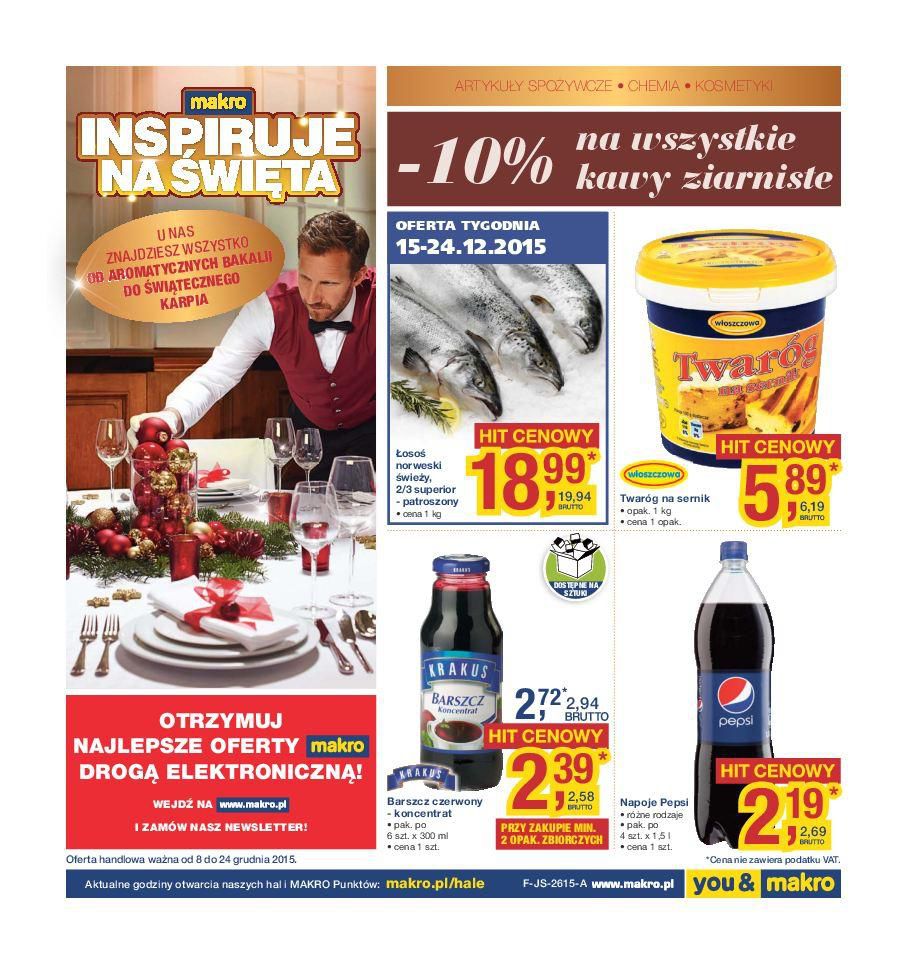 Gazetka promocyjna MAKRO str. 1