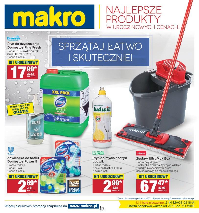 Gazetka promocyjna MAKRO str. 1