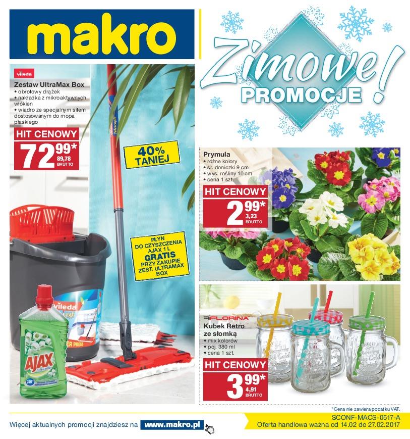 Gazetka promocyjna MAKRO str. 1