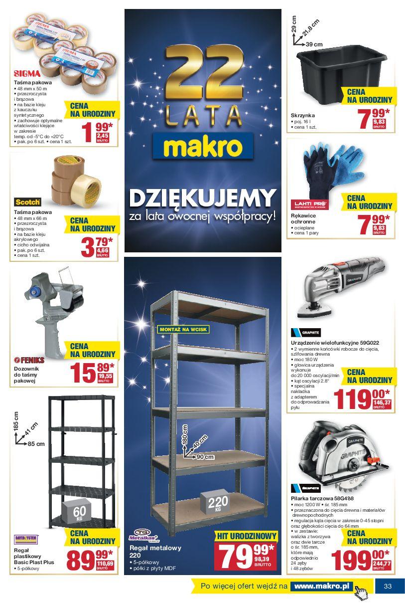 Gazetka promocyjna MAKRO str. 33