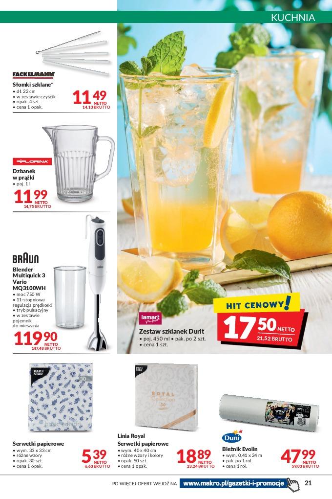 Gazetka promocyjna MAKRO str. 21