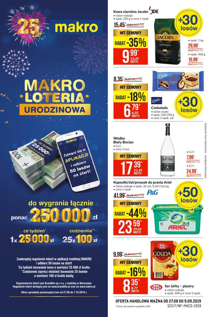 Gazetka promocyjna MAKRO str. 1