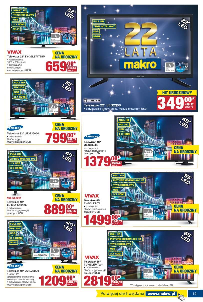 Gazetka promocyjna MAKRO str. 19