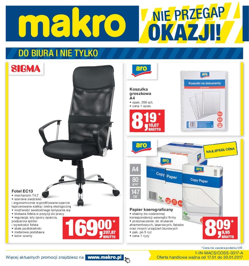 Gazetka promocyjna MAKRO str. 1