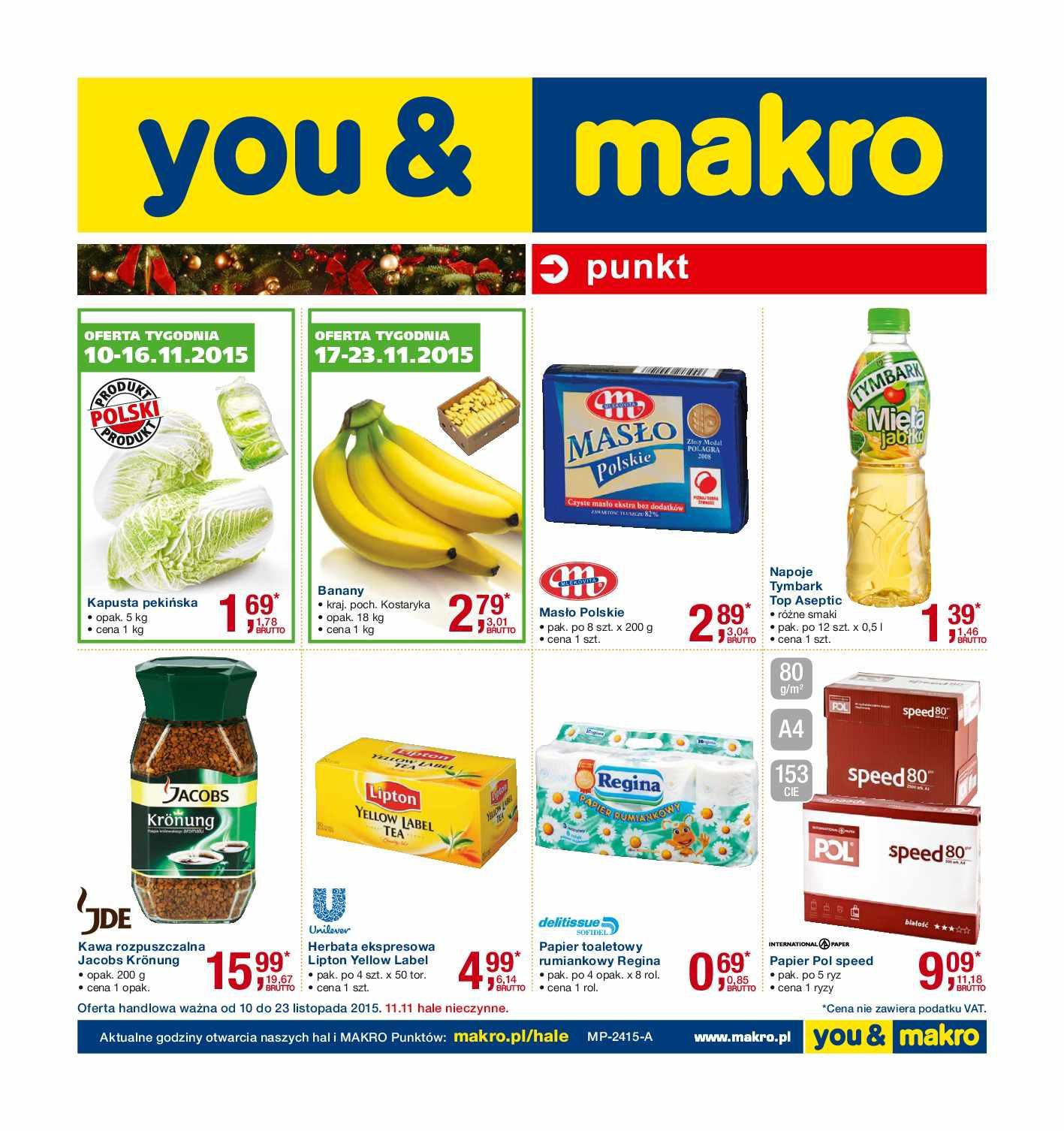 Gazetka promocyjna MAKRO str. 1