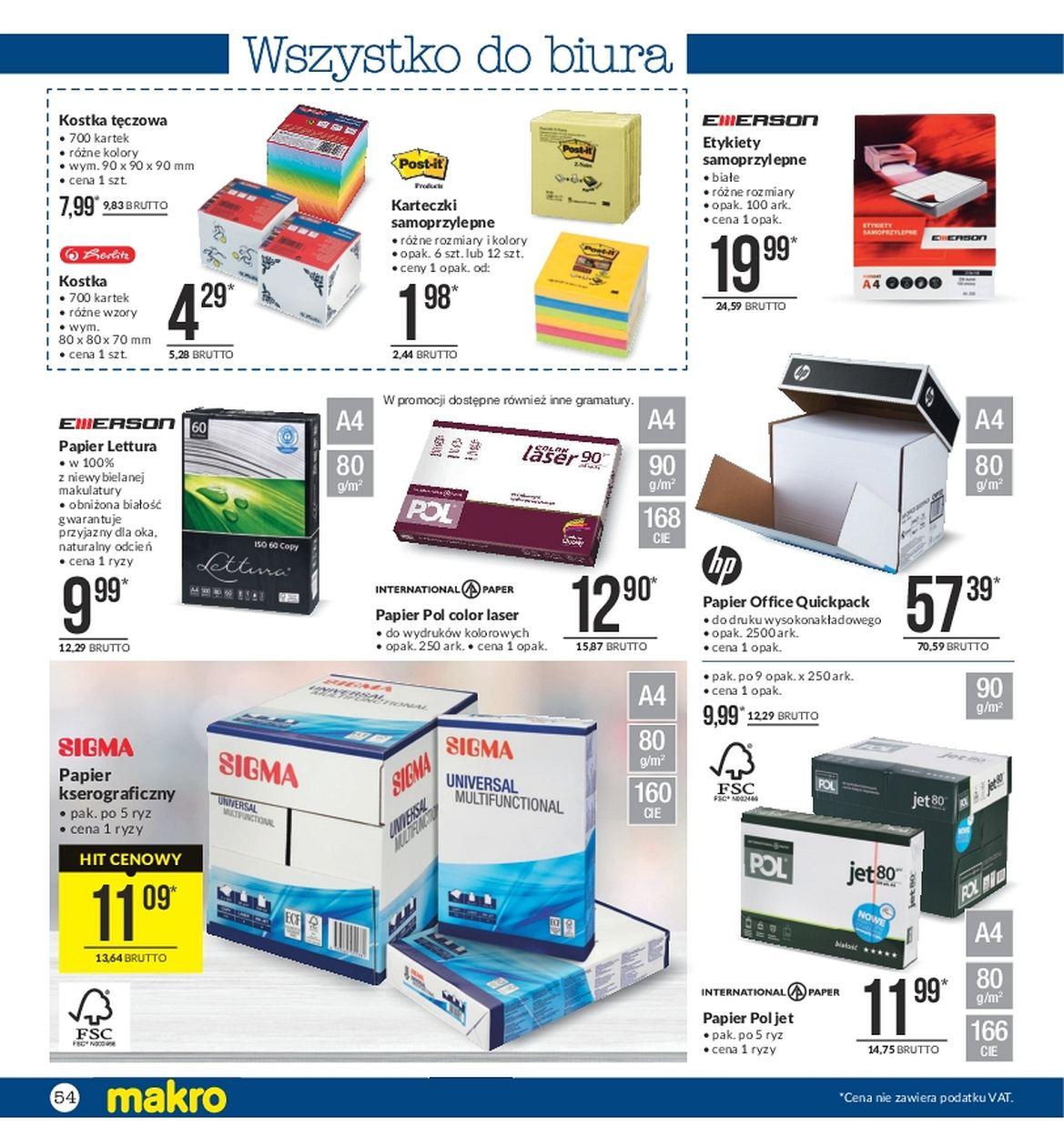 Gazetka promocyjna MAKRO str. 54