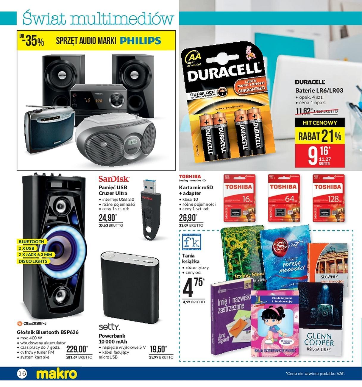 Gazetka promocyjna MAKRO str. 16