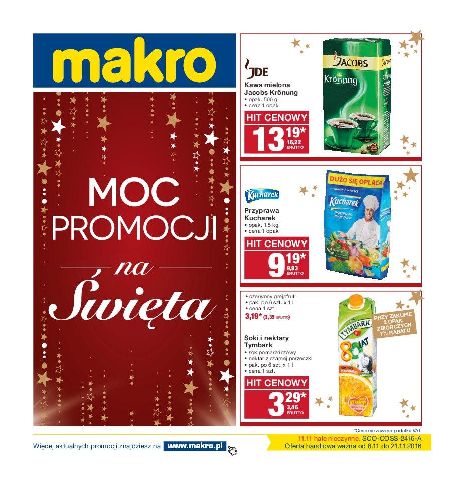 Gazetka promocyjna MAKRO str. 1
