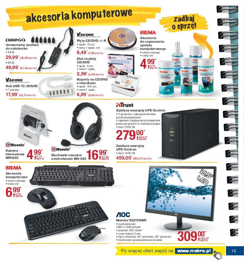 Gazetka promocyjna MAKRO str. 15