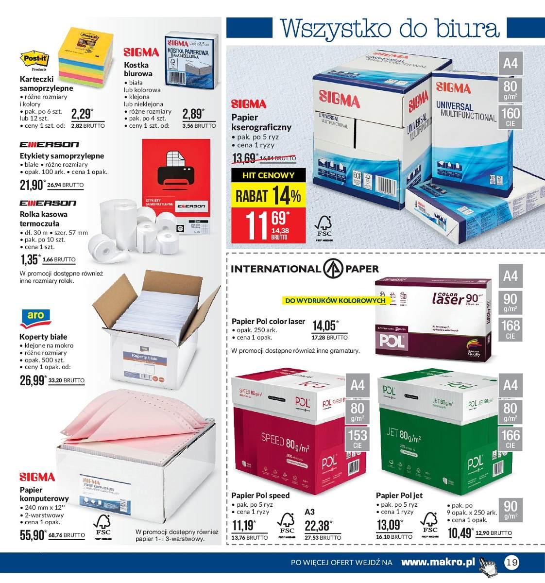 Gazetka promocyjna MAKRO str. 19