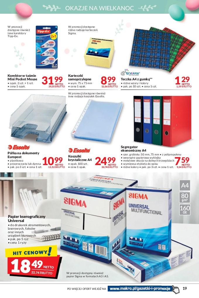 Gazetka promocyjna MAKRO str. 19