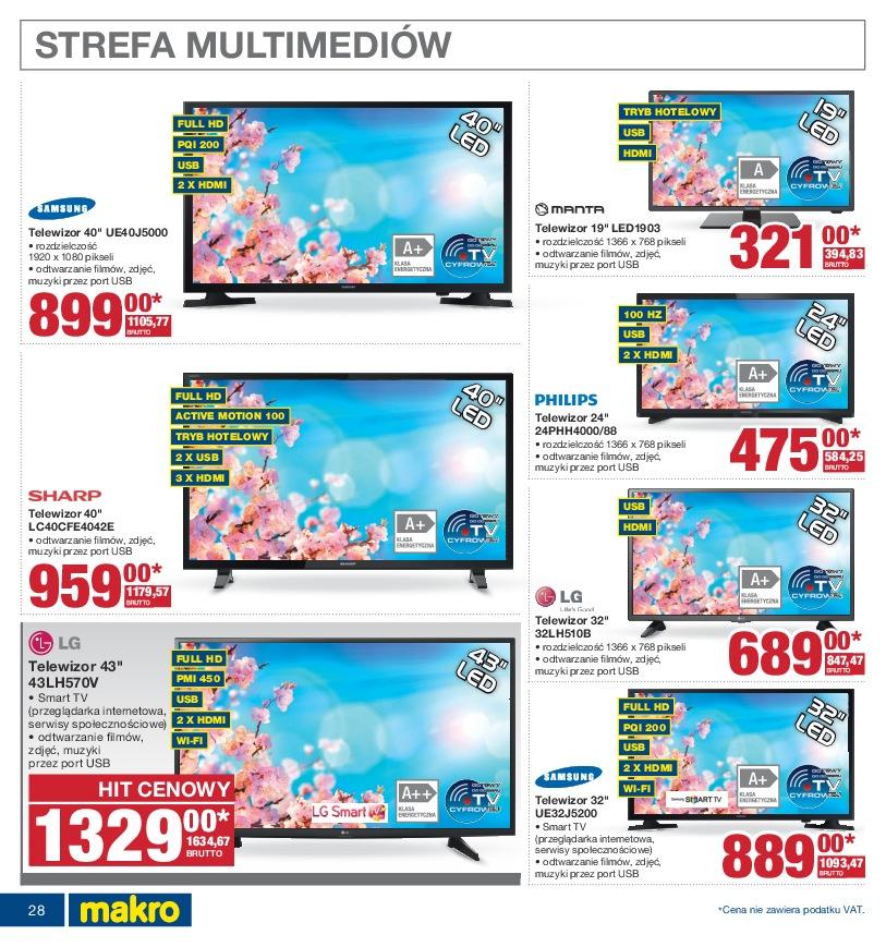 Gazetka promocyjna MAKRO str. 28