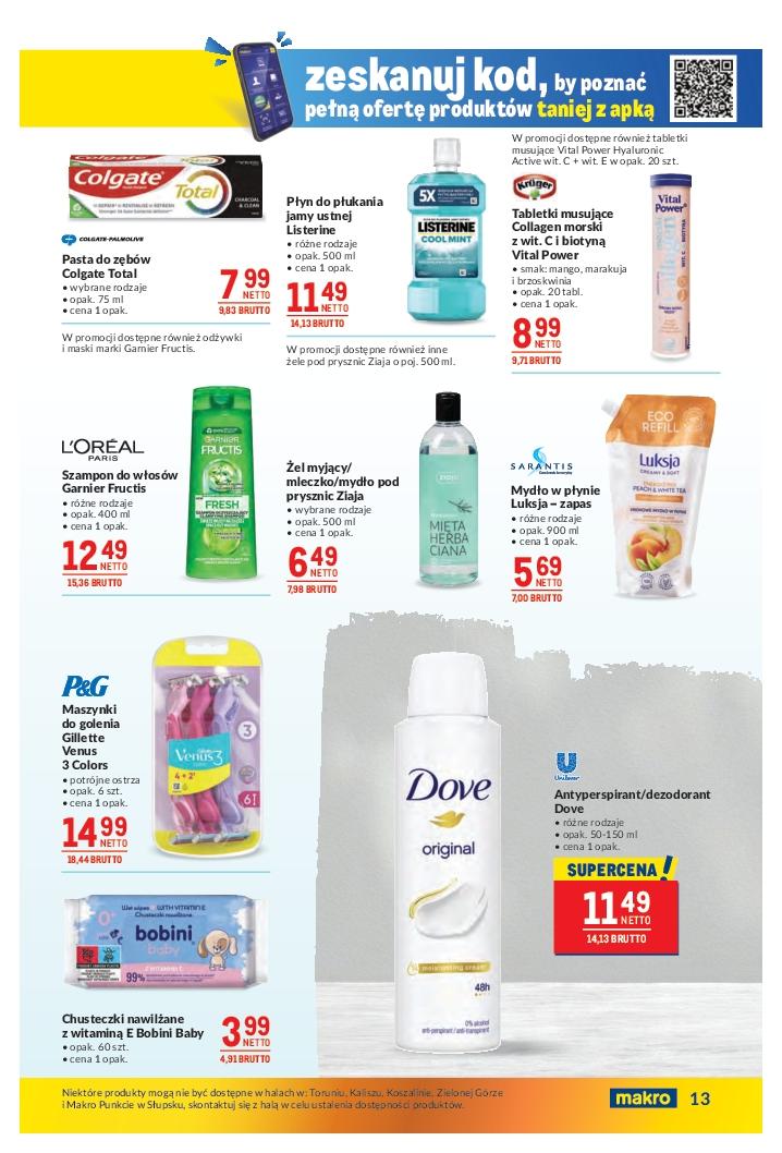 Gazetka promocyjna MAKRO str. 13