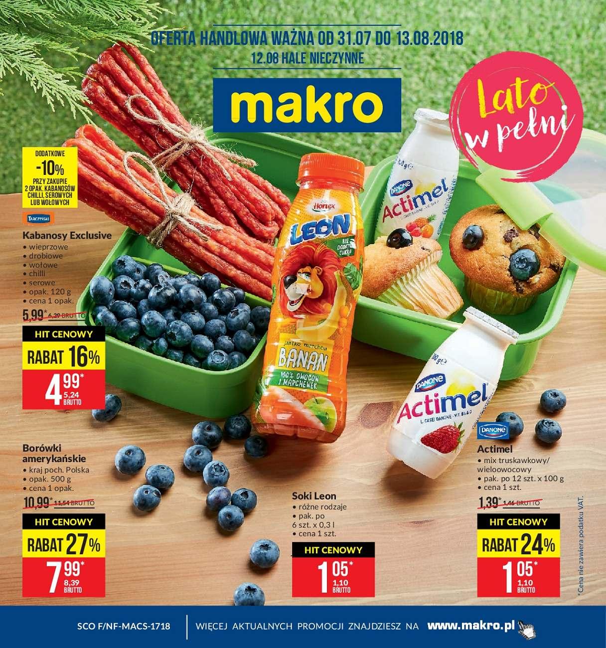 Gazetka promocyjna MAKRO str. 1