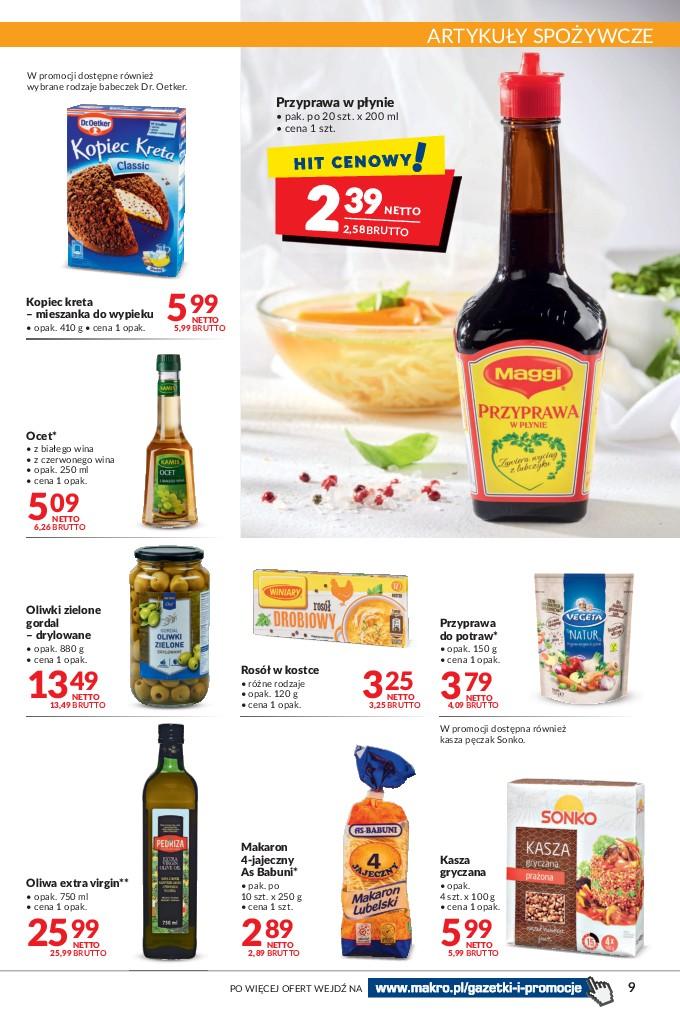 Gazetka promocyjna MAKRO str. 9