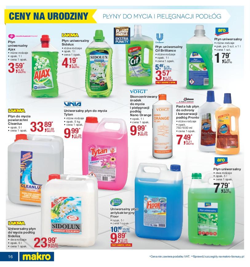 Gazetka promocyjna MAKRO str. 16