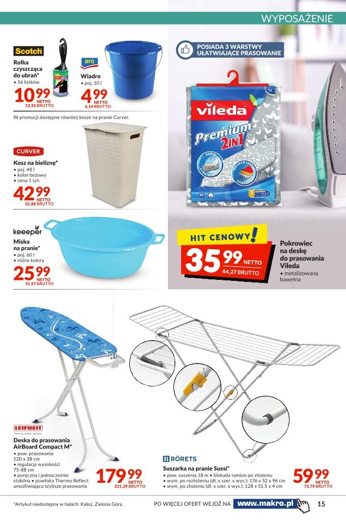 Gazetka promocyjna MAKRO str. 15