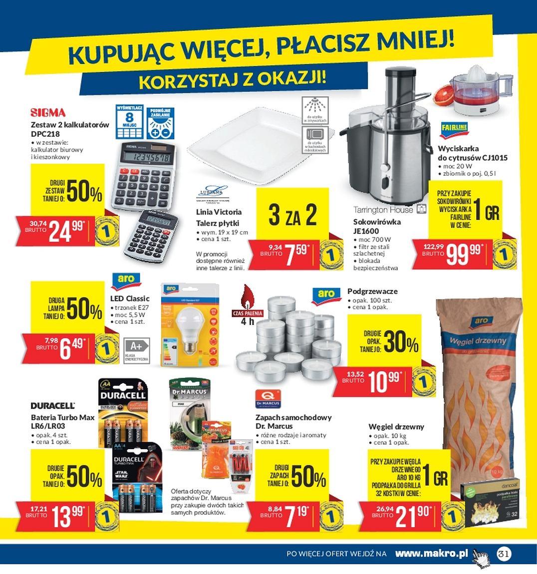 Gazetka promocyjna MAKRO str. 31
