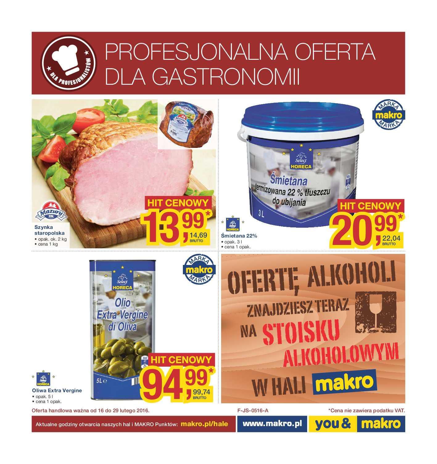 Gazetka promocyjna MAKRO str. 1