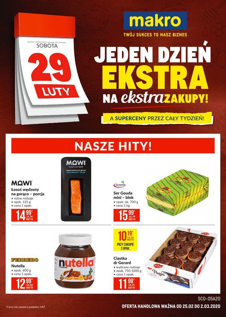 Gazetka promocyjna MAKRO str. 1