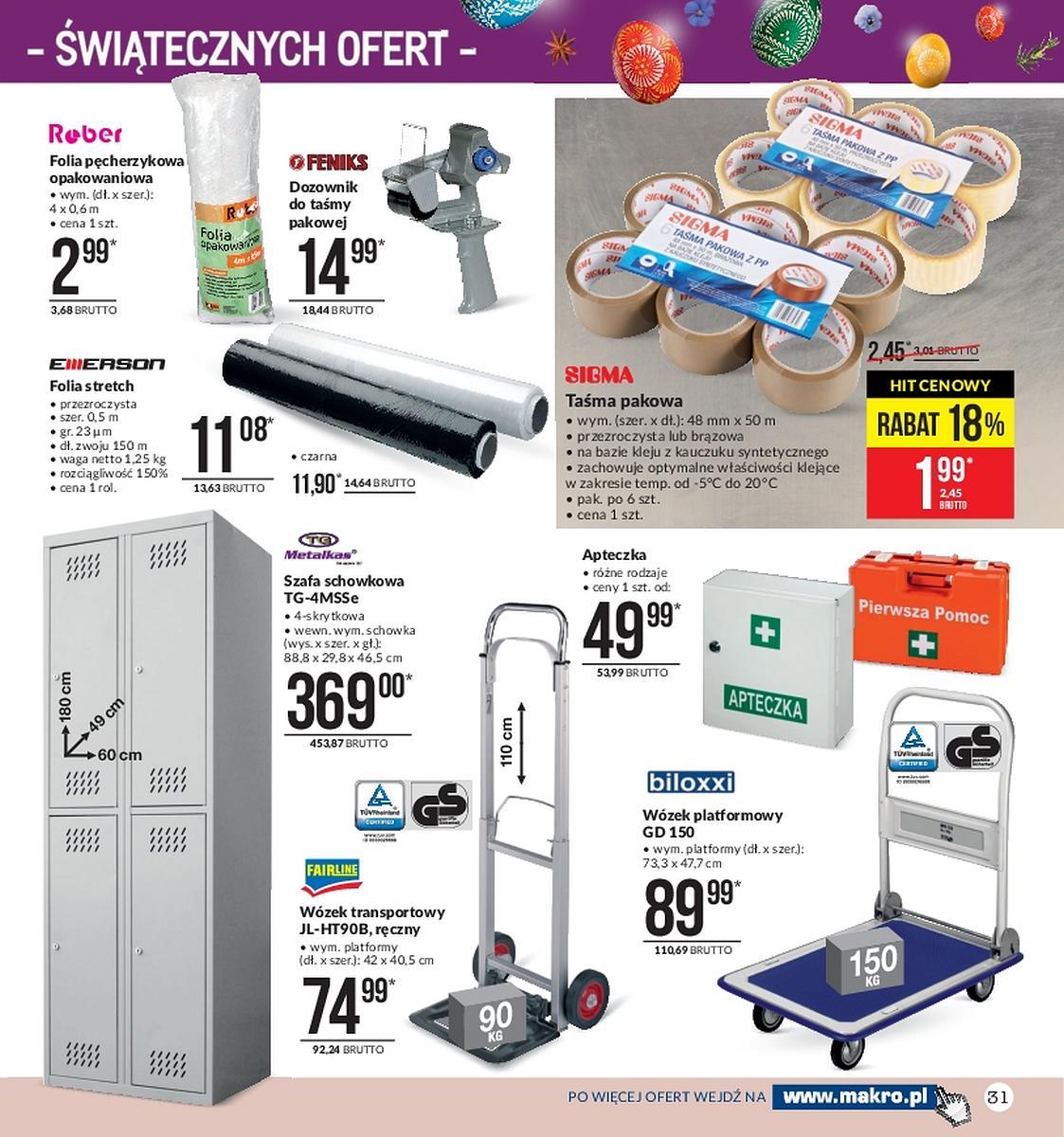 Gazetka promocyjna MAKRO str. 31