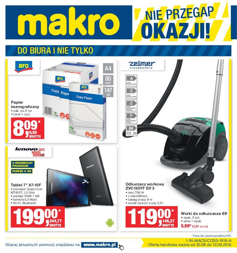 Gazetka promocyjna MAKRO str. 1