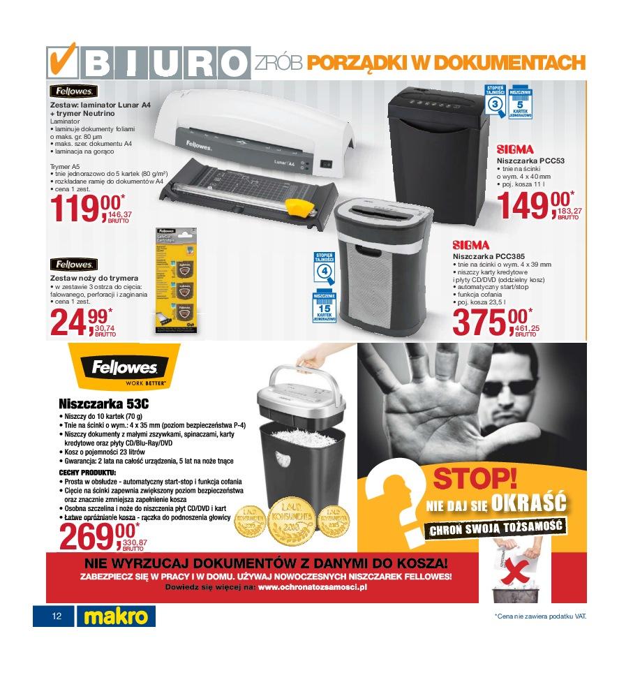 Gazetka promocyjna MAKRO str. 12