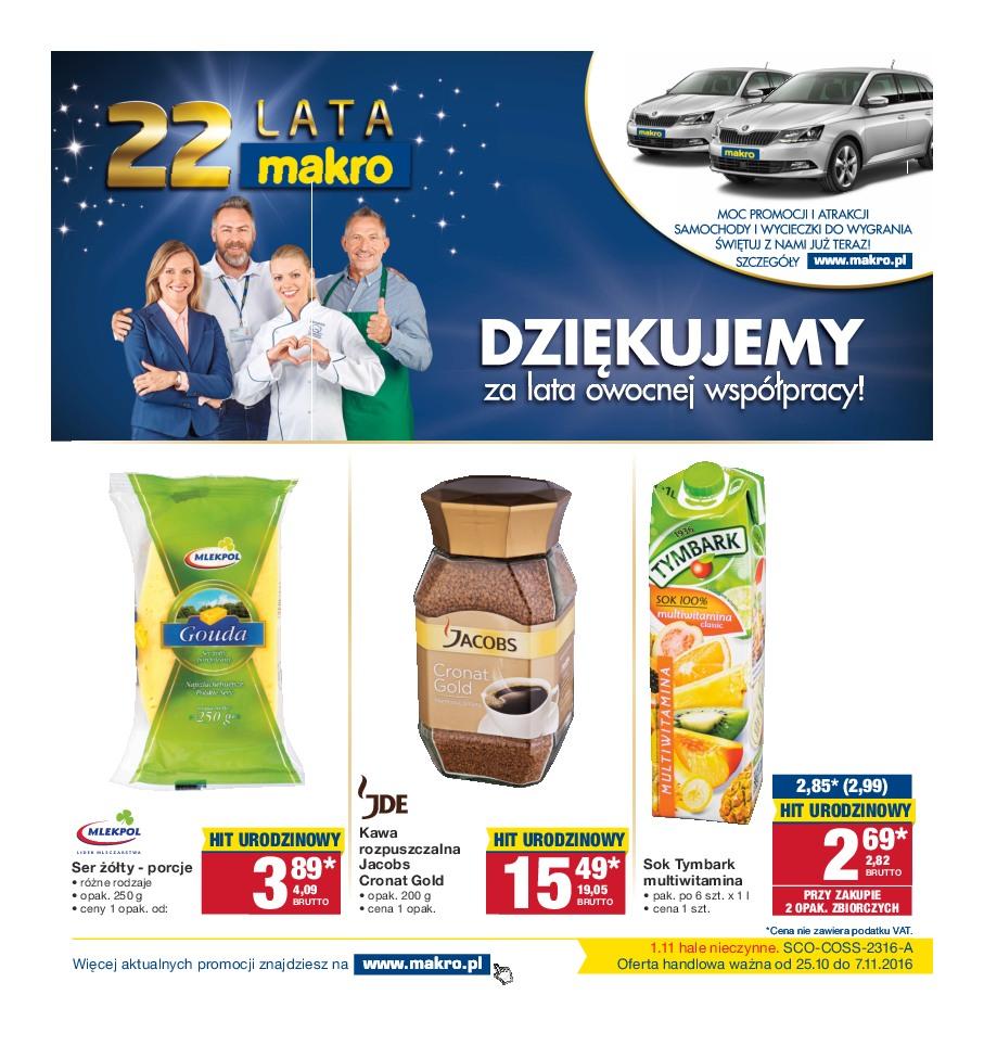 Gazetka promocyjna MAKRO str. 1