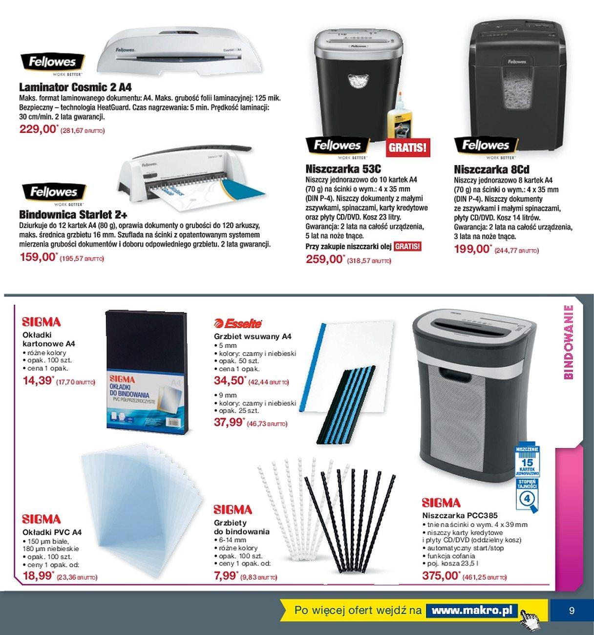 Gazetka promocyjna MAKRO str. 9