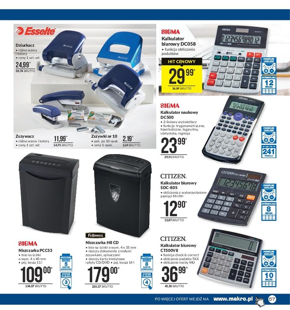 Gazetka promocyjna MAKRO str. 57