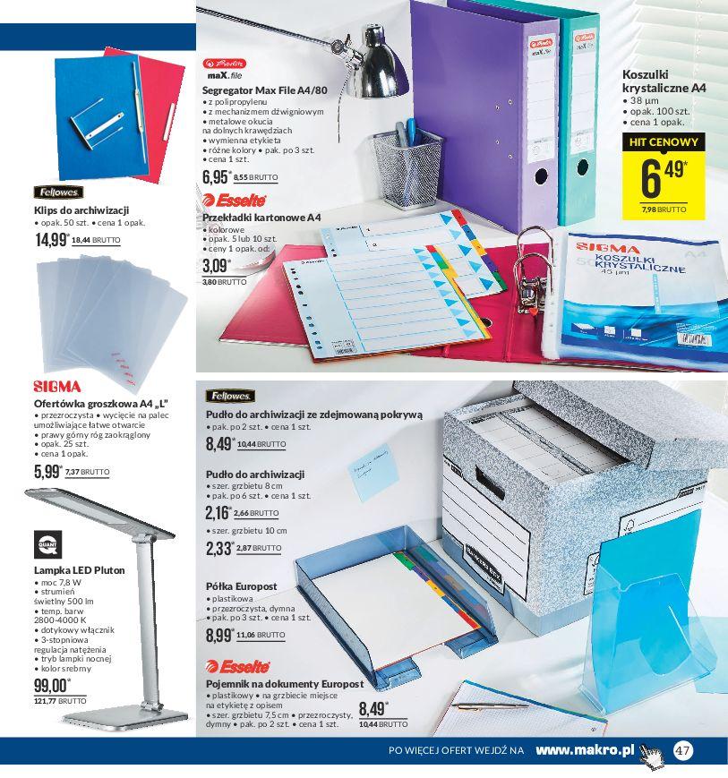 Gazetka promocyjna MAKRO str. 47
