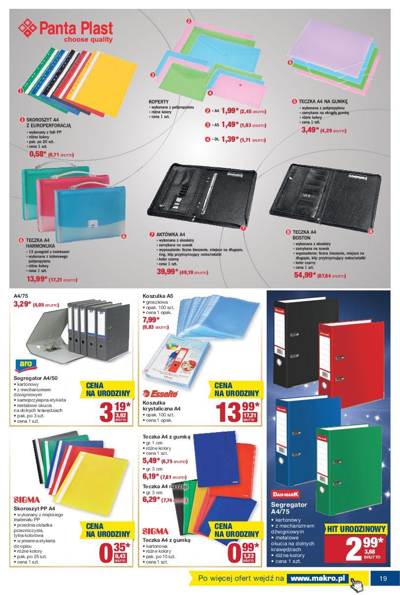 Gazetka promocyjna MAKRO str. 19