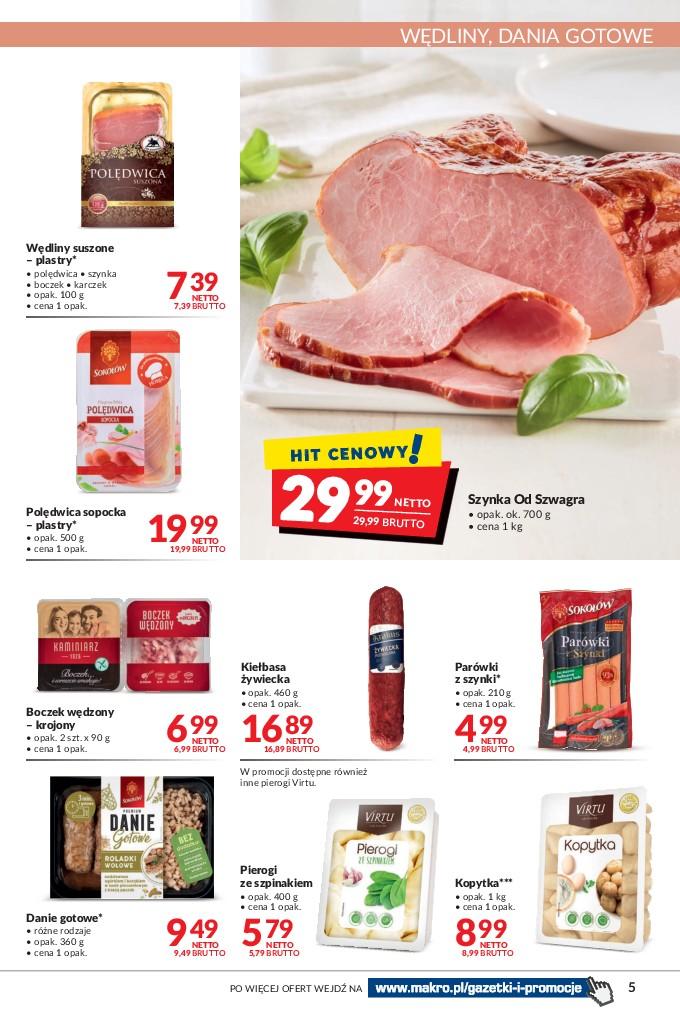 Gazetka promocyjna MAKRO str. 5