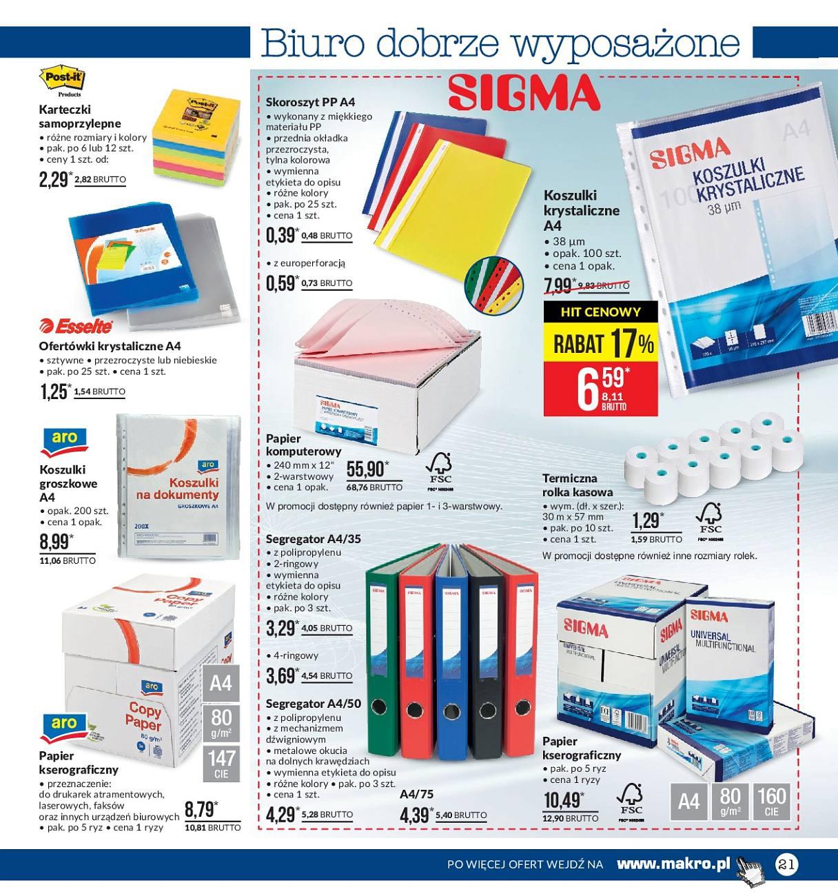 Gazetka promocyjna MAKRO str. 21