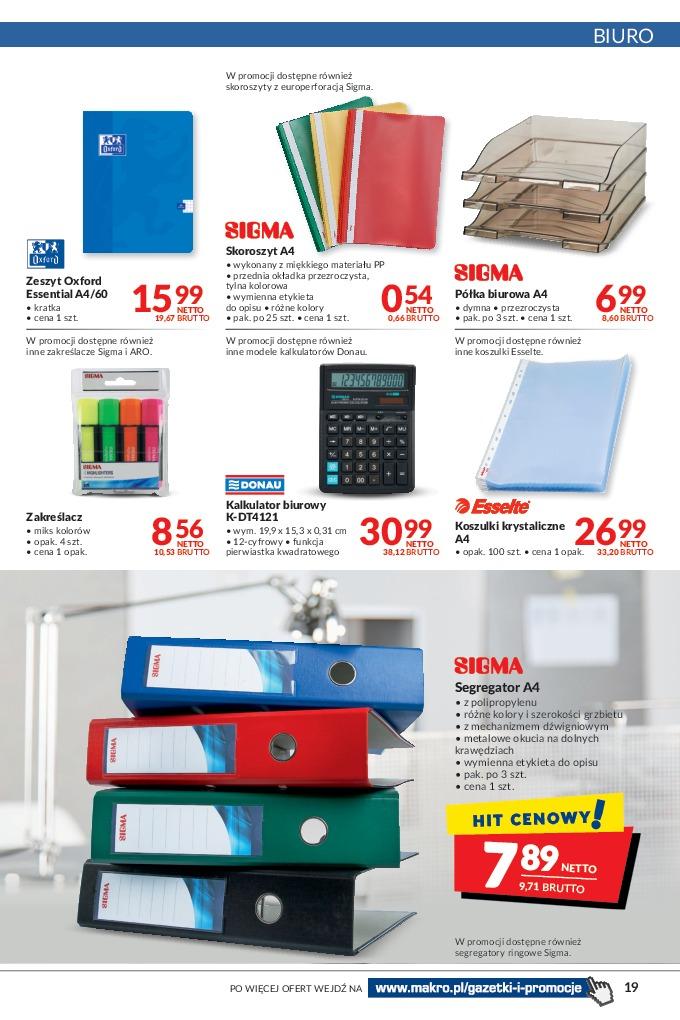 Gazetka promocyjna MAKRO str. 19