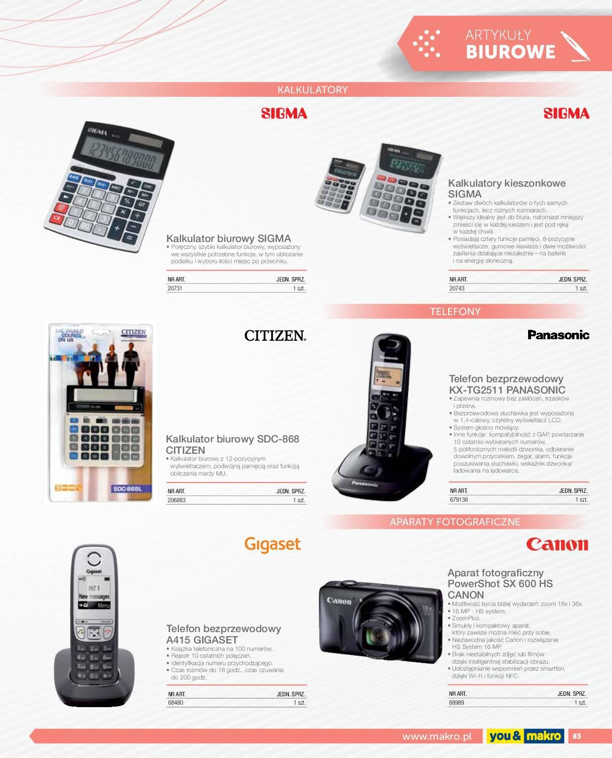 Gazetka promocyjna MAKRO str. 83