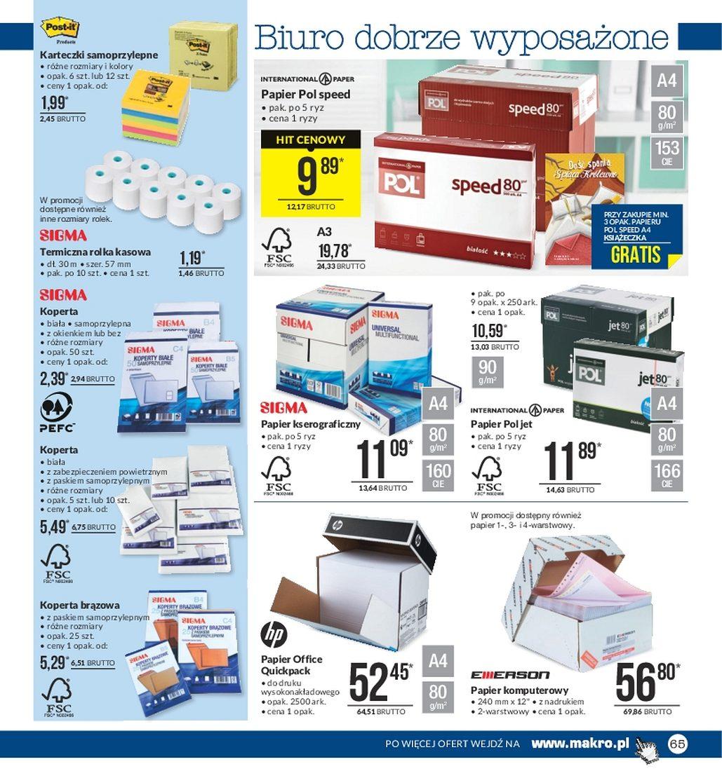 Gazetka promocyjna MAKRO str. 65