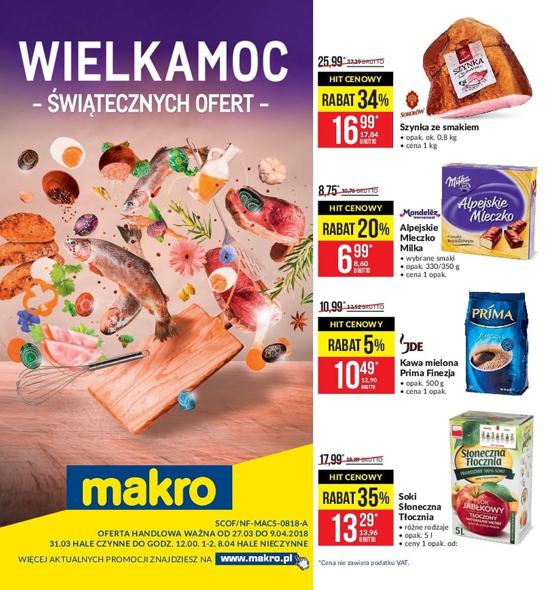 Gazetka promocyjna MAKRO str. 1